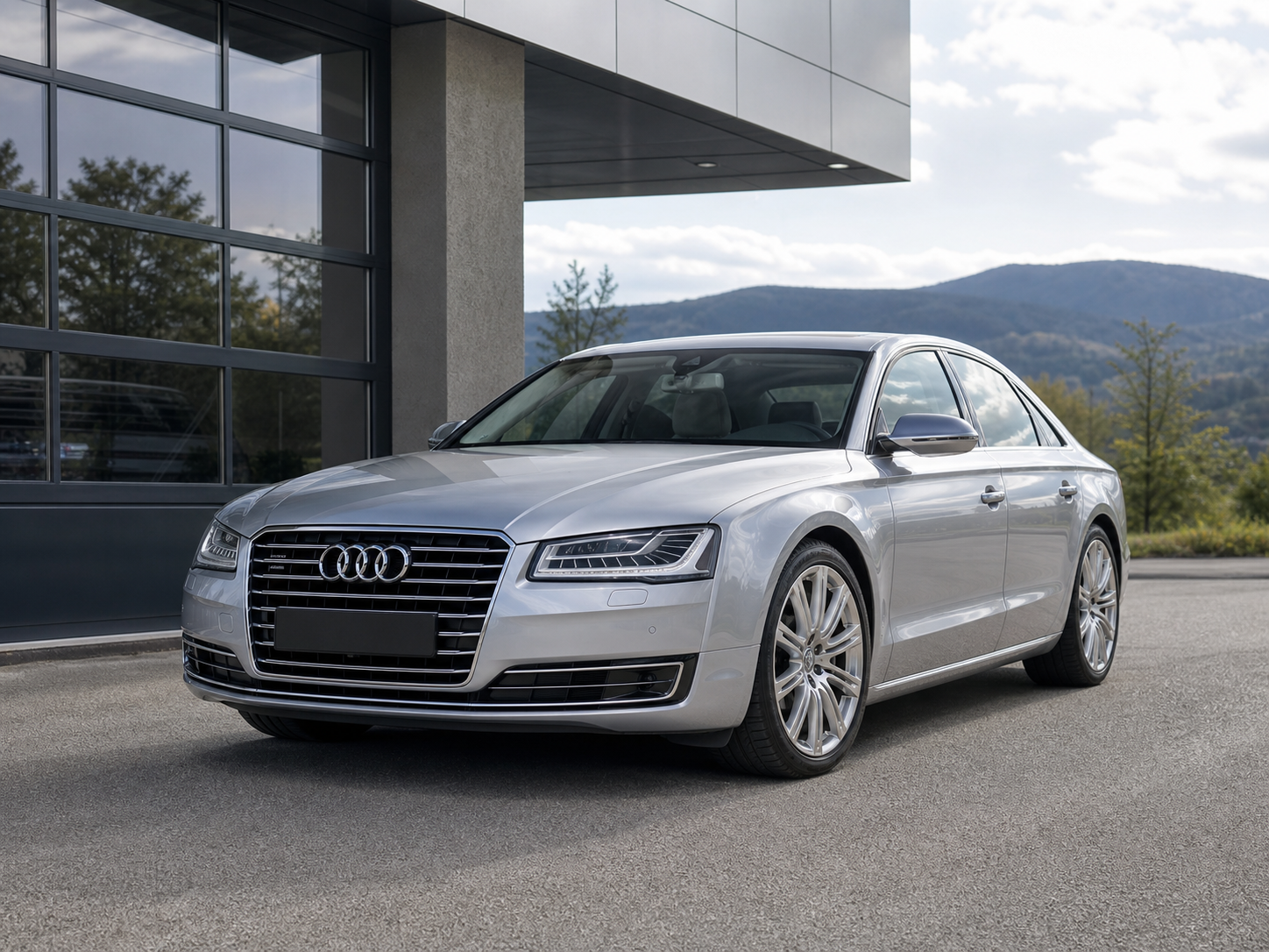 Ilustračná fotografia modelu Audi A8 D4